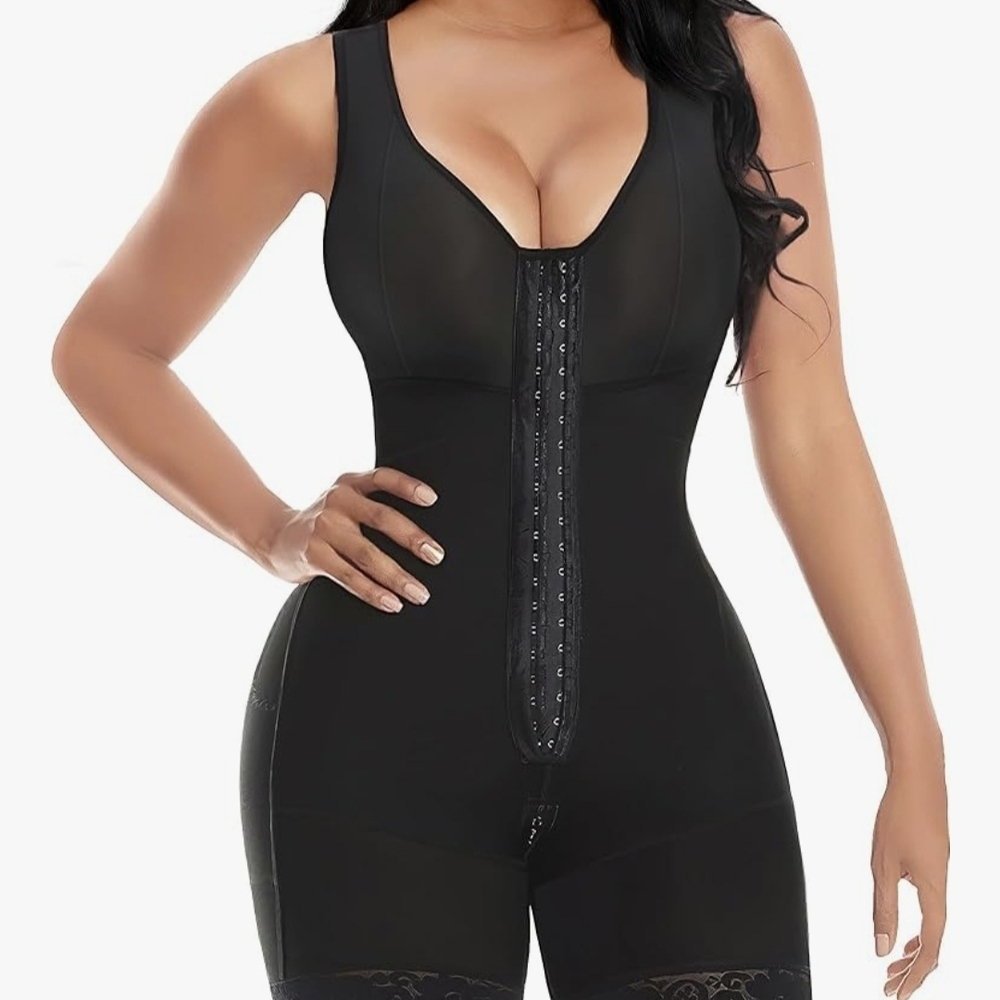 Women's Black Shapewear Bodysuit